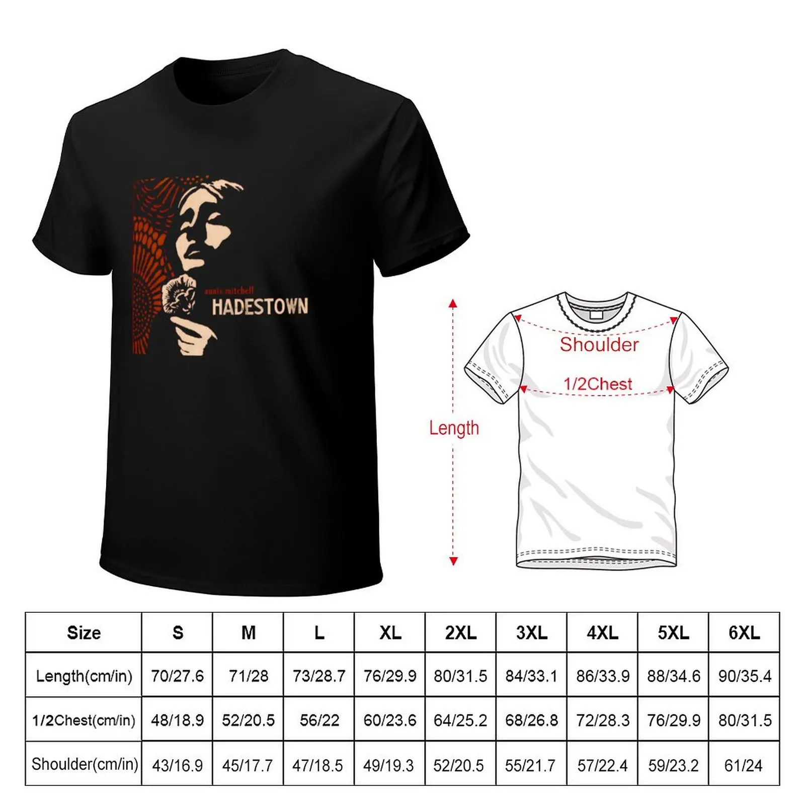 Anais Mitchell Hadestown For Fans T-Shirt cotton t shirt man T-Shirt