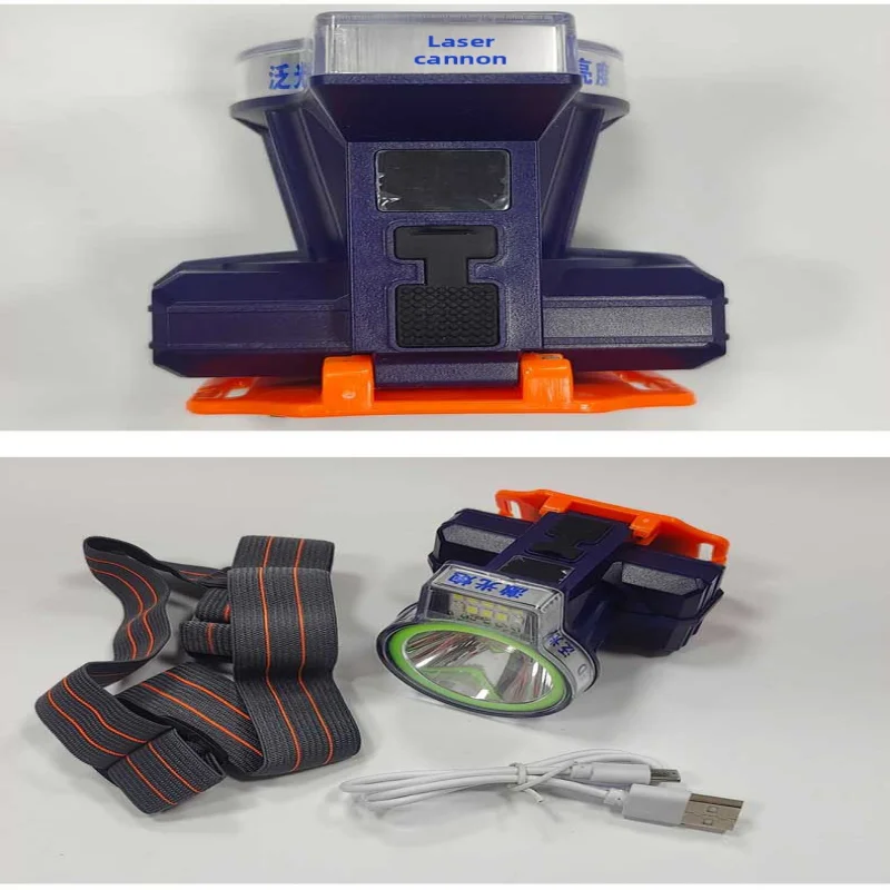 Led Rechargeable Waterproof Fishing Light Strong And Ultra Bright Mineral Lamp Can Provide Continuous Illumination For 7 Hours