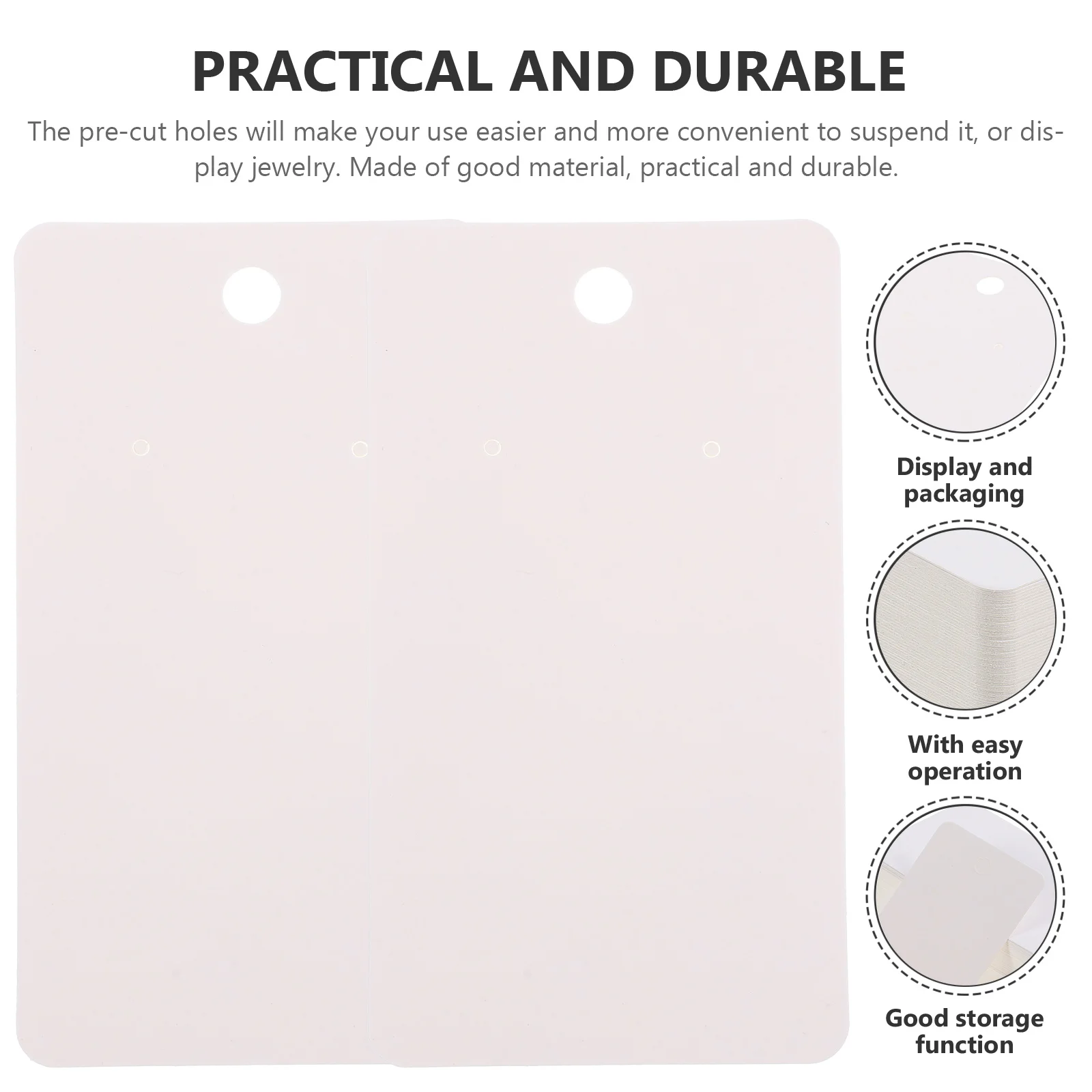 1 مجموعة 1 مجموعة من حامل الورق الصغيرة القرط قبل قطع الثقوب لتخزين المجوهرات كرافت ورقة عرض القرط بطاقات التعبئة والتغليف قلادة #6