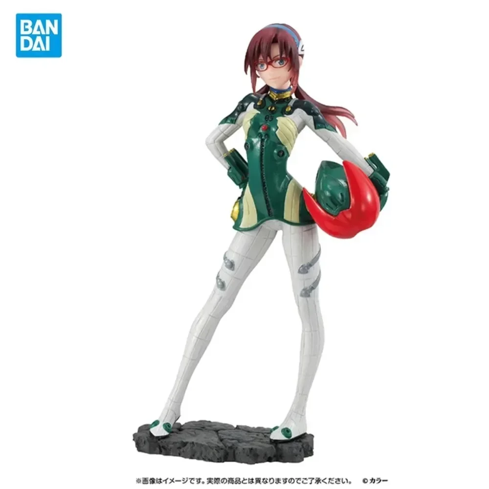 Bandai Gacha Capsule Blind Box NEON GENESIS EVANGELION EVA Makinami Mari Gashapon Anime Action Figures Model Doll Boy Toys Gifts