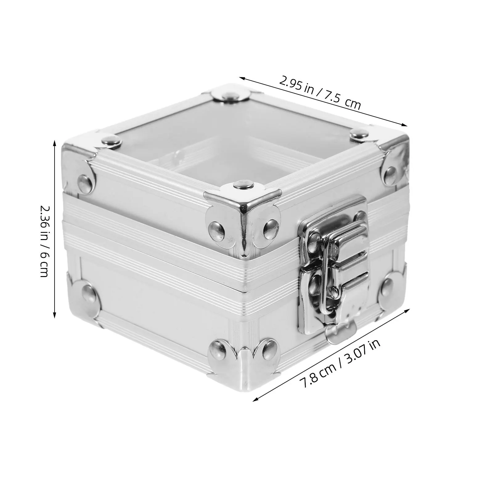 حاوية لقم مثقاب الأظافر المقاومة للغبار، حامل أدوات مانيكير من سبائك الزنك لتلميع رؤوس تنظيم الصالونات والمتانة #5