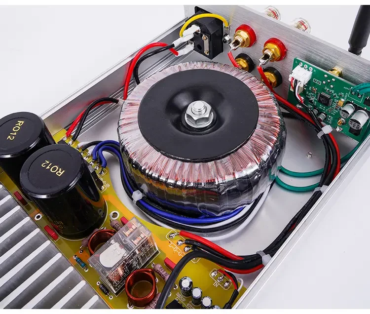 K4196MK10 Bluetooth 5.0HIFI Fever Home Desktop Power Amplifier Stereo LM3886