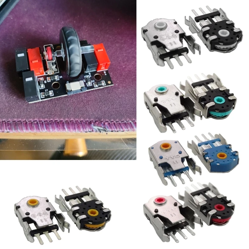 M17B 11mm Mouse Roda Mouse Inti Berwarna untuk RIAVL 300 600 700