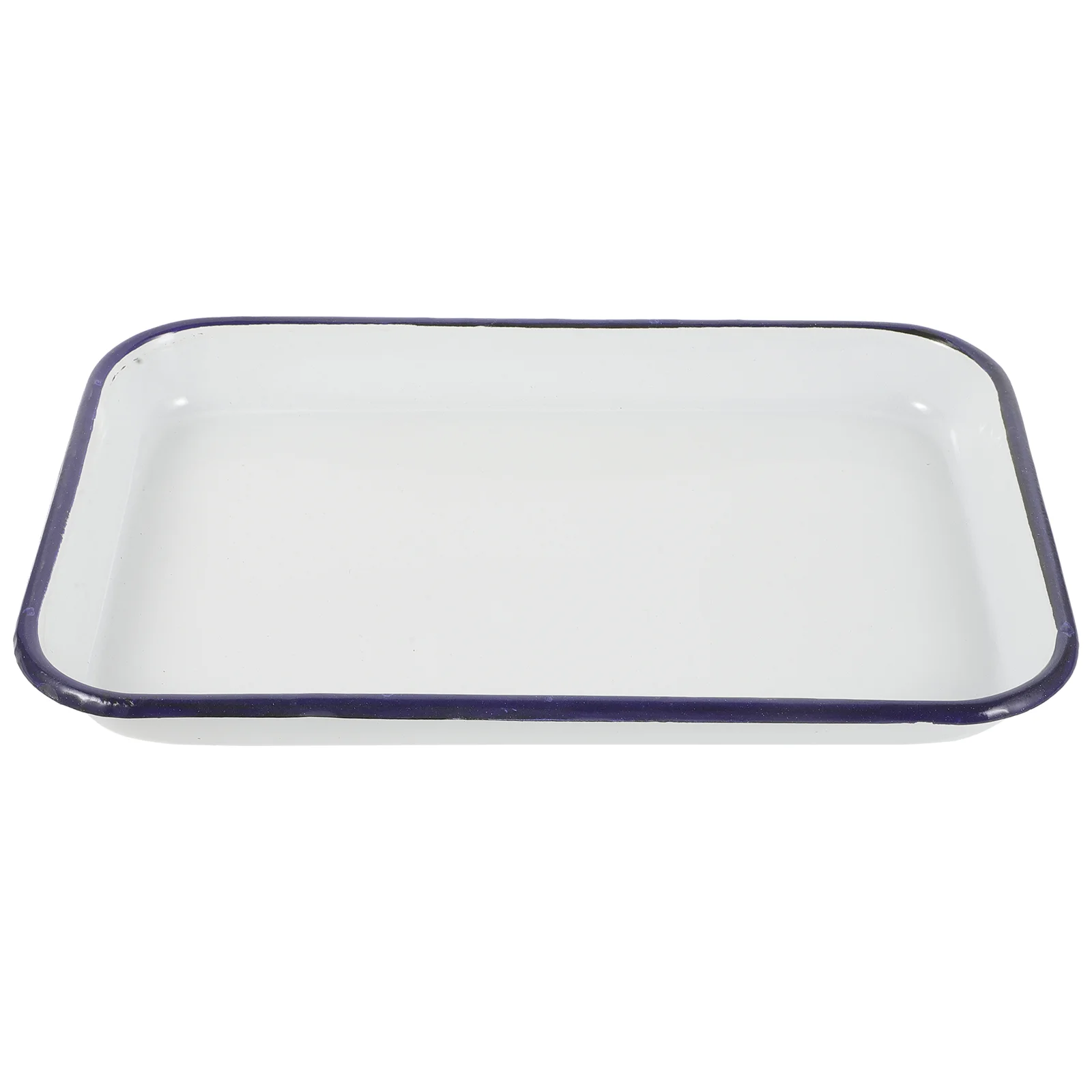 

with Cover Multifunctional Baking Tray Enamel Pots and Pans Oven for Restaurant