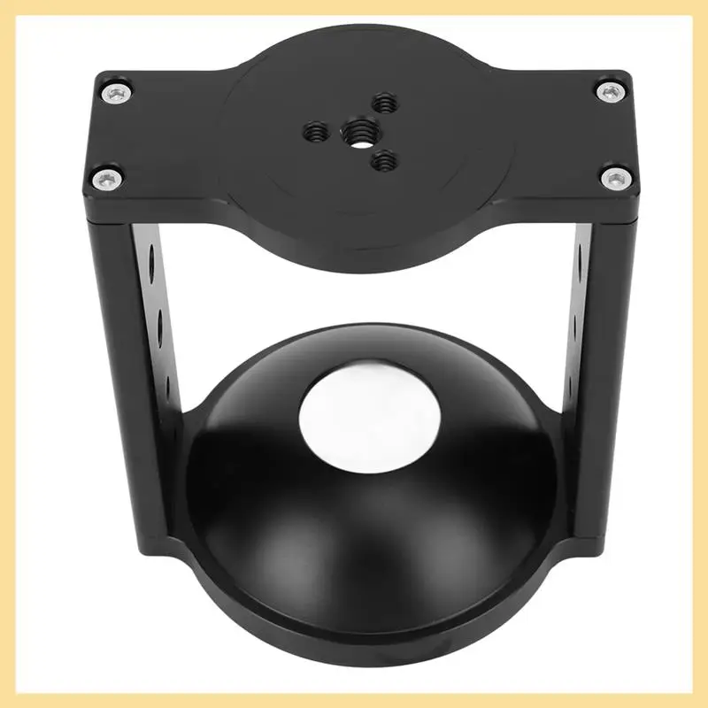 

B16C-Metal Tripod Head Bowl Riser Versatile Hi-Hat Riser Aluminum Alloy Hi-Hat Riser With 100Mm Bowl Adapter For Photography Tri