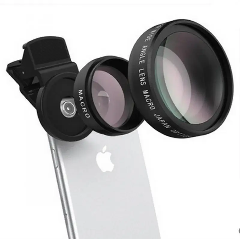 Mobile phone lens general professional 0.45X ultra-wide-angle macro two-in-one special effects lens 0.45X wide-angle lens