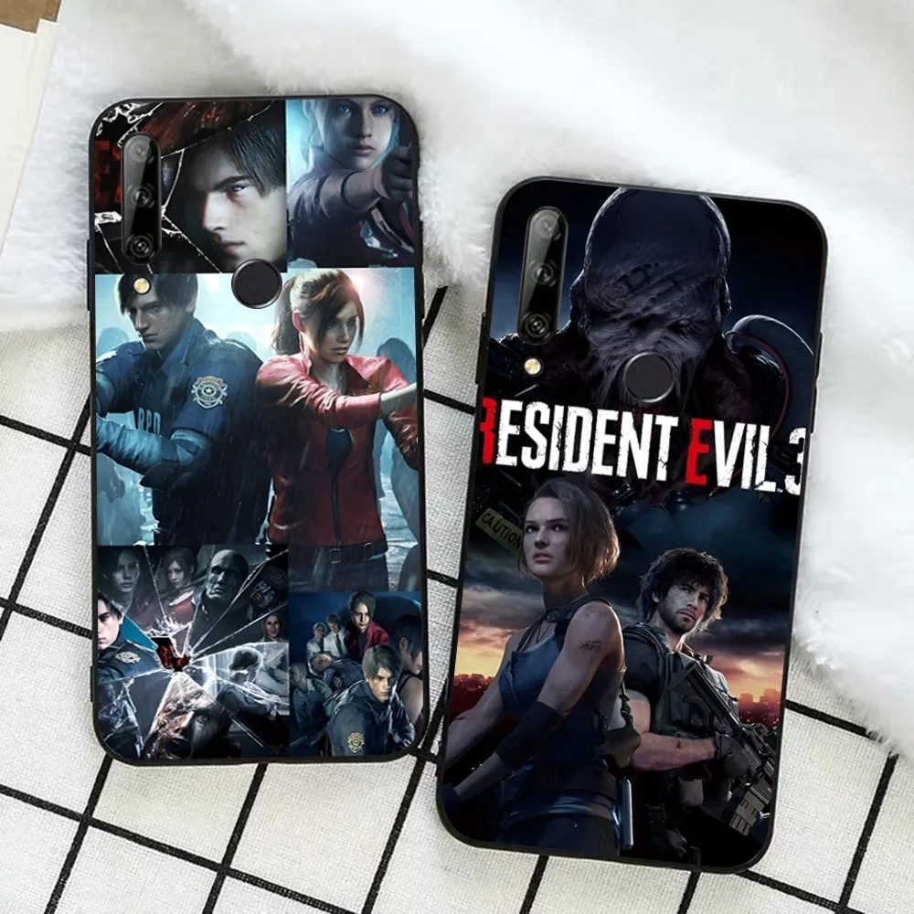 

Video Game Resident Evil Mousepad For Huawei Honor 10 lite 9 20 7A 9X 30 50 60 70 pro plus Soft Silicone Cover