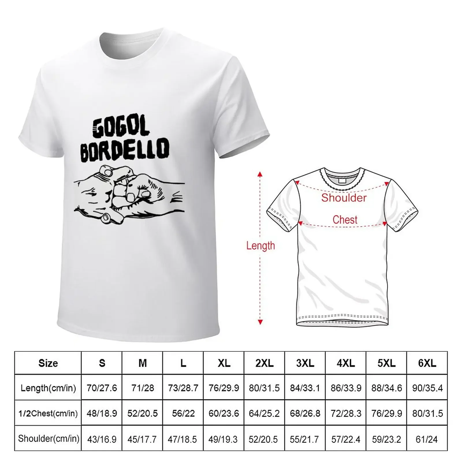 Gogol bordello band T-Shirt animal prinfor boys blacks mens vintage t shirts