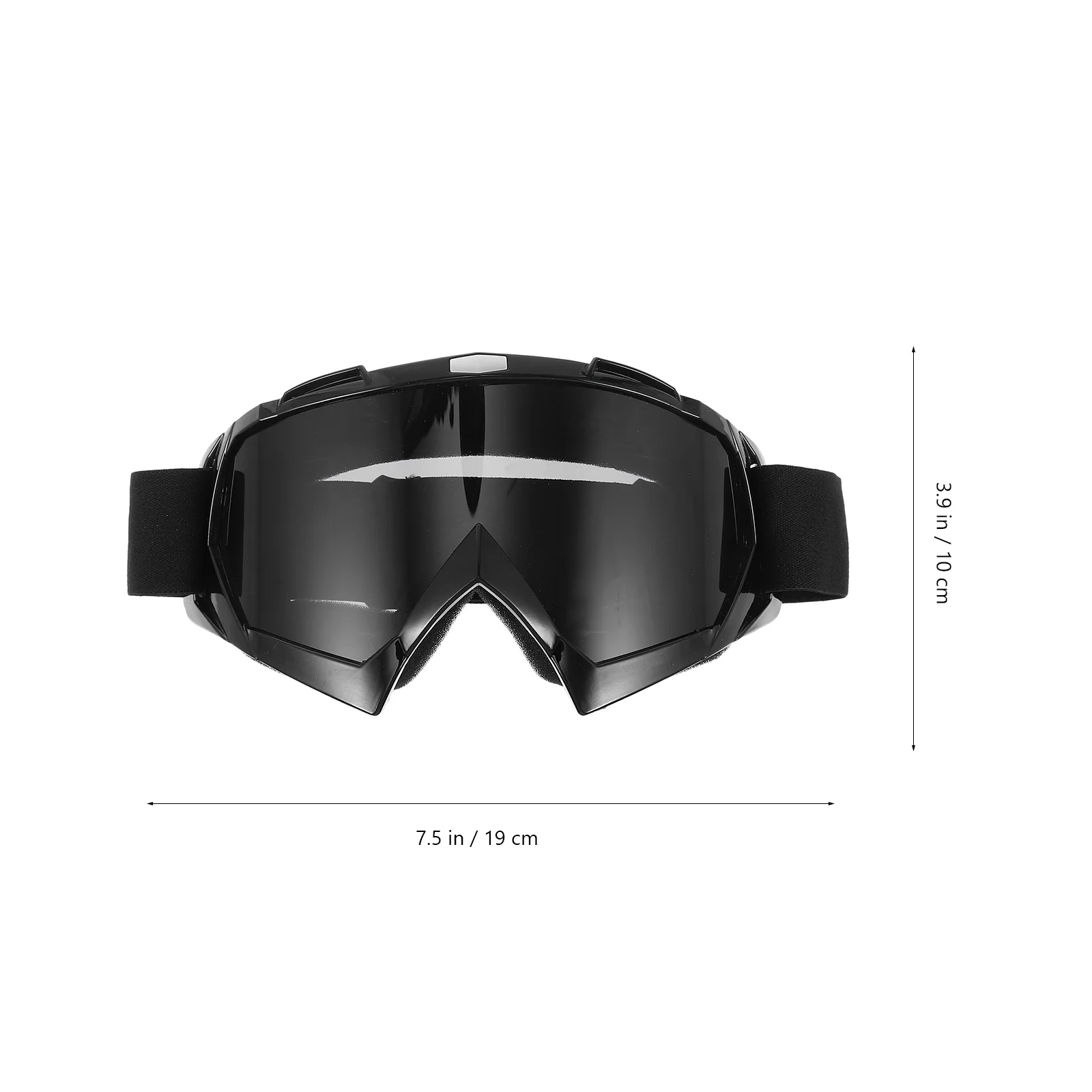 Lunettes coupe-vent pour moto, vélo, équitation, sport, léger, matériau pur, Tpu, bande élastique pour cyclisme