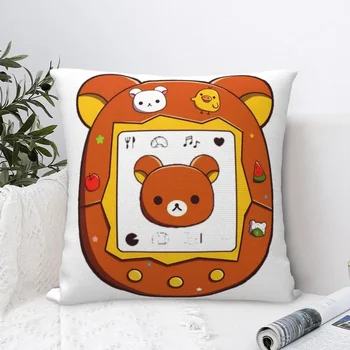 Rilakkuma 다마고치 던지기 베개 커버, 폴리에스터 동물 곰 캐주얼 베갯잇 Best5 Rilakkuma 다마고치 던지기 베개 커버, 폴리에스터 동물 곰 캐주얼 베갯잇 Best5