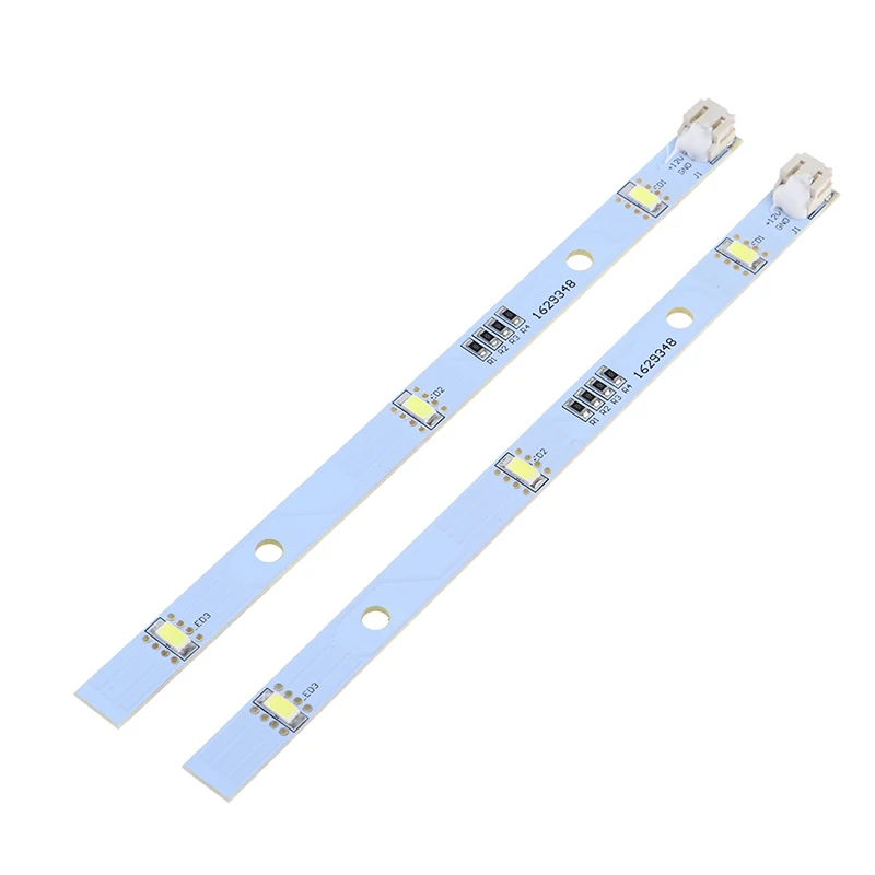 2pcs Freezer Light Bar LED Strip For RONGSHENG/ HISENSE Refrigerator LED Light E349766 MDDZ-162A 1629348 DC12V 2W