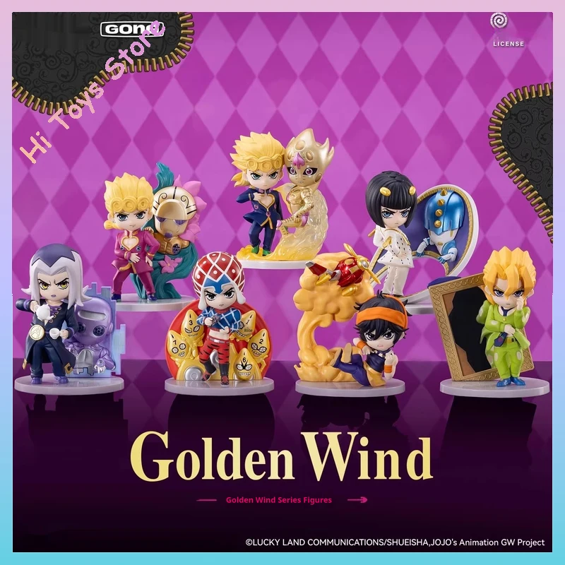 Scatola misteriosa originale Jojo'S Bizarre Adventure Golden Wind Blind Box Anime Giocattolo alla moda Giocattoli per bambini Regalo di compleanno