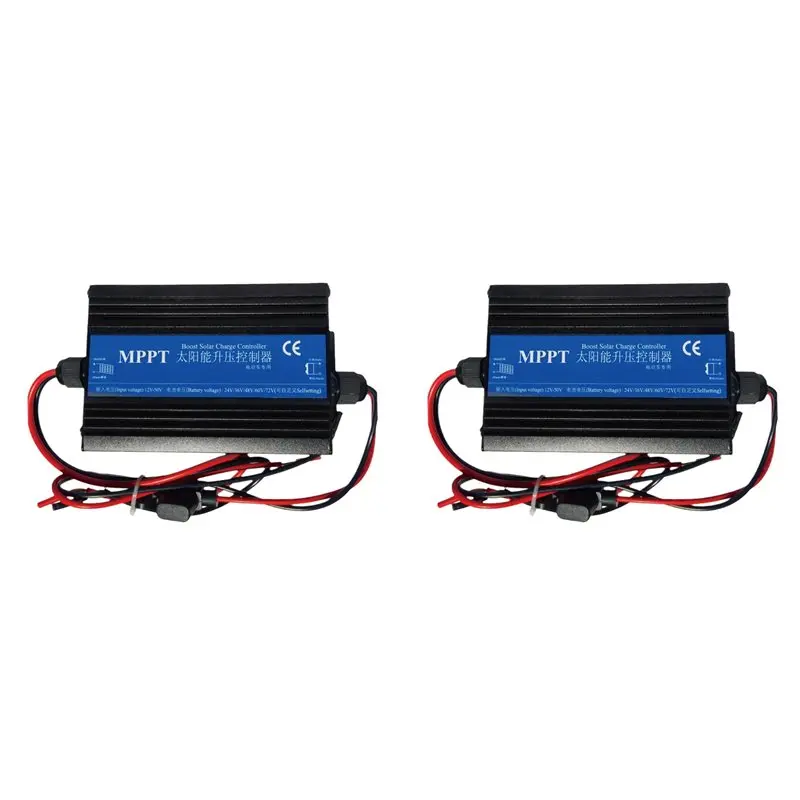 AAAEL-2X MPPT Boost Solar Charge Controller 300W Battery Charging Voltage Regulator Regulator 24/36/48/60/72V