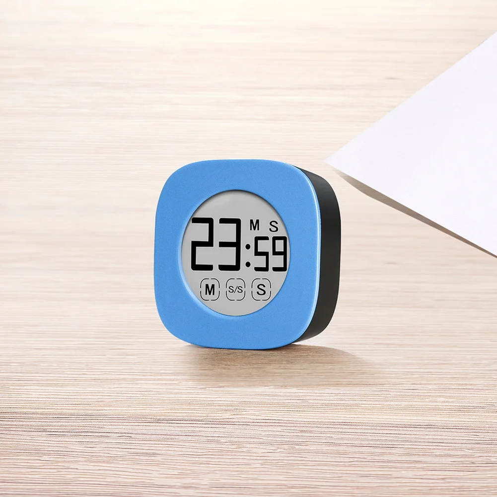 Kitchen Cooking Silent Countdown Clock Adjustable Kitchen Timer Adjustable Silent Countdown Clock ABS Material Easy Time Setting