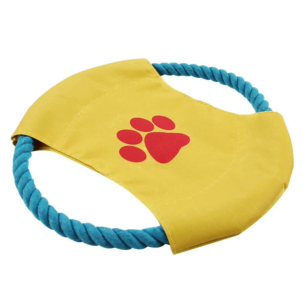 Bite-Resistant Flying Disk Toys Dog Throwing Discs Pet Training Golden Retriever Pets