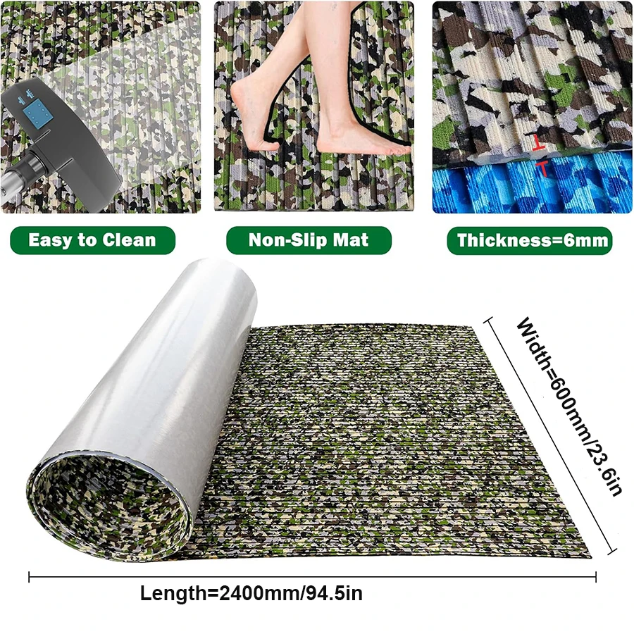 Boat Flooring EVA Foam Decking Camo 94.5