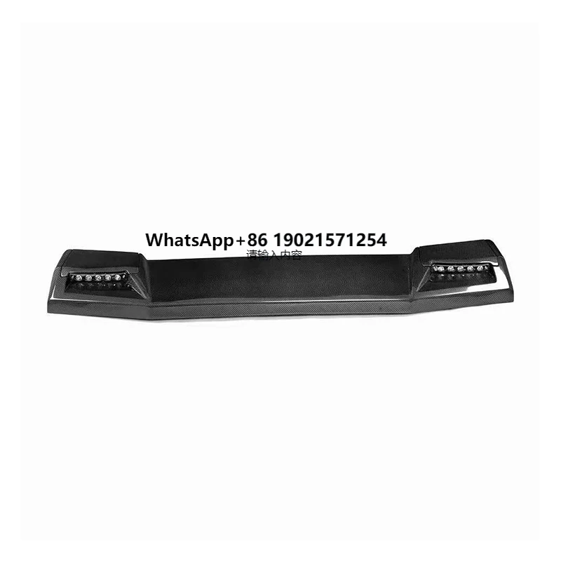 

Carbon fiber Front Roof Spoiler with DRL Lights for Mercedes Benz G-CLASS W463 G500 G550 G55 G63 G65 AMG 1989-2017