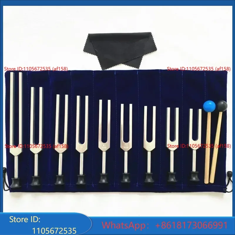 High quality yoga tuning fork 174HZ 285 396 417 528 639 741 852 963HZ