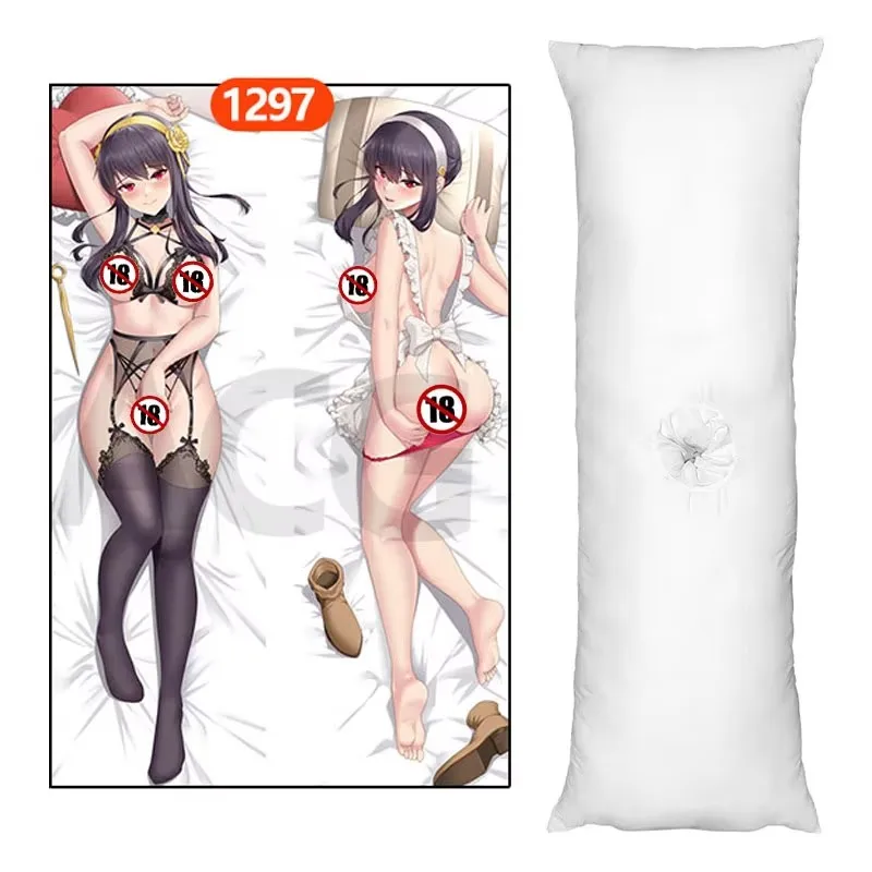 Dakimakura Spy x Family Yor Forger Dakimakura with Hole for Anime Sex Waifu Pillow Genshin Azur Lane Body Pillows