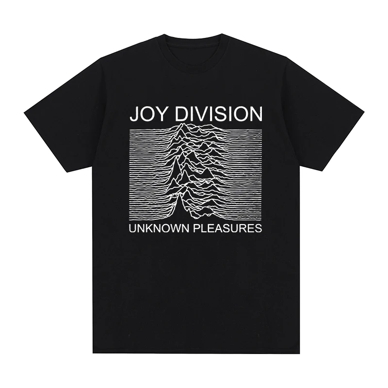 Unknown Pleasures Joy Division T-shirt Vintage Cotton Casual personality Harajuku Men T shirt New TEE TSHIRT Womens Tops Unisex