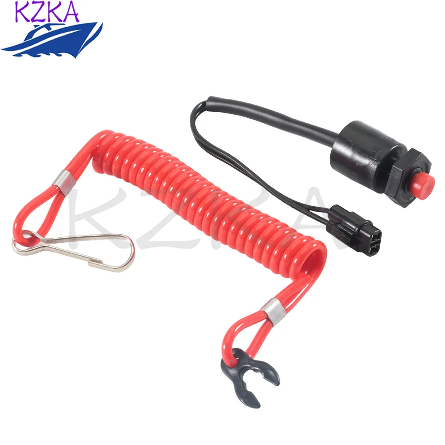 37820-93J03 37820-93J04 37820-93J05 Not-Aus-Schalter-Baugruppe für Suzuki Außenbordmotor 8-300 PS Marine-Ersatzteile – Detail 1