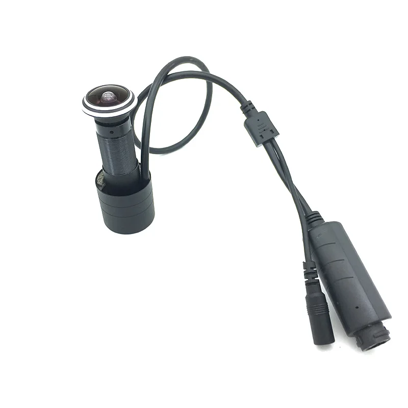 XMEYE Video 3MP HD H.265  P2P 1.66mm 1.78mm 180degree FishEye Lens CCTV Security Peephole Door Eye POE Door Peephole Camera
