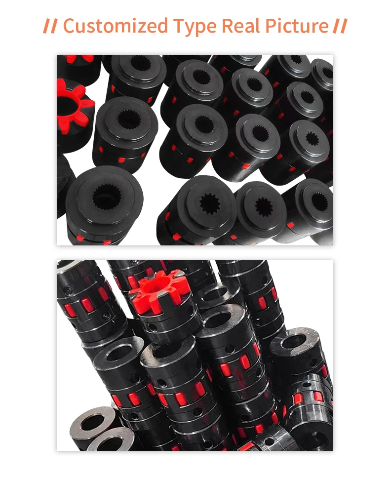 GR38 Flexible XL-Kupplung D80 L114 Kupplungsdurchmesser Keilnutloch 45 # Stahlteile für CNC-Motorgetriebe-Zubehör – Detail 14