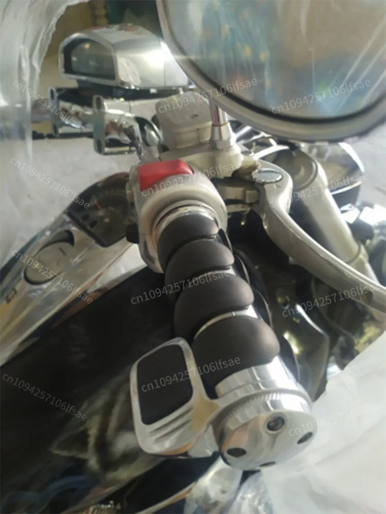 دراجة نارية المقود القبضات خنق 25 مللي متر 1 "مقود نهاية القبضات ل FLSTSC سوفتيل سبرينغر الكلاسيكية 1996- 2010