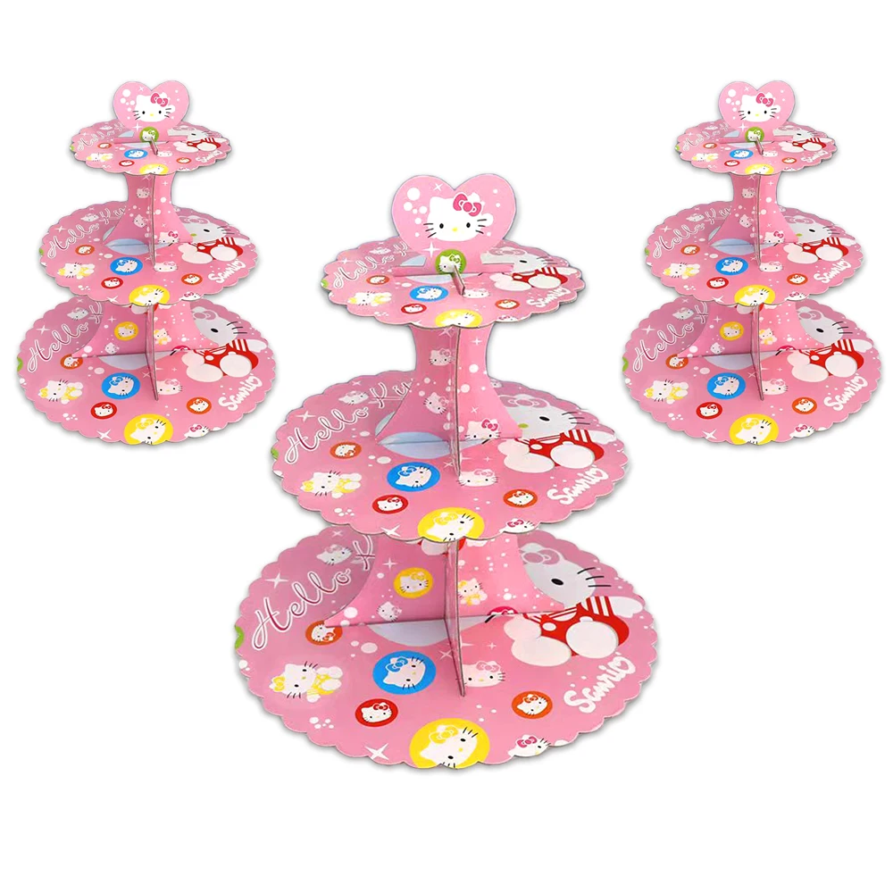 suporte-de-bolo-de-3-camadas-sanrio-hello-kitty-para-criancas-suprimentos-para-festa-de-aniversario-suporte-para-cupcakes-decoracao-de-festa-de-aniversario