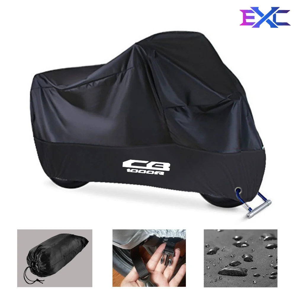 For Honda CB1000R CBR1000RR CBR 1000RR 1000 Water-proof Motorcycle Cover Outdoor Uv Protection Dustproof Rain Covers Accessories