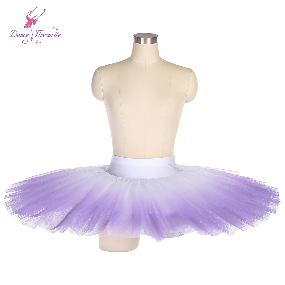 Dance Favourite Ballet Tutus BLL497 Pre-professional Ombre Purple Ballet Tutu Practicing Ballet Tutu  Stiff Tulle Ballet Tutu