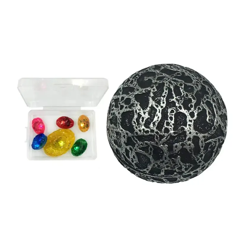 CyInfinity ستار لورد باور ستون Orb مكعب الدعامة تأثيري جوهرة خفيفة المقتنيات البلاستيكية الكرة تأثيري حلي الدعائم مجموعة الهالوين