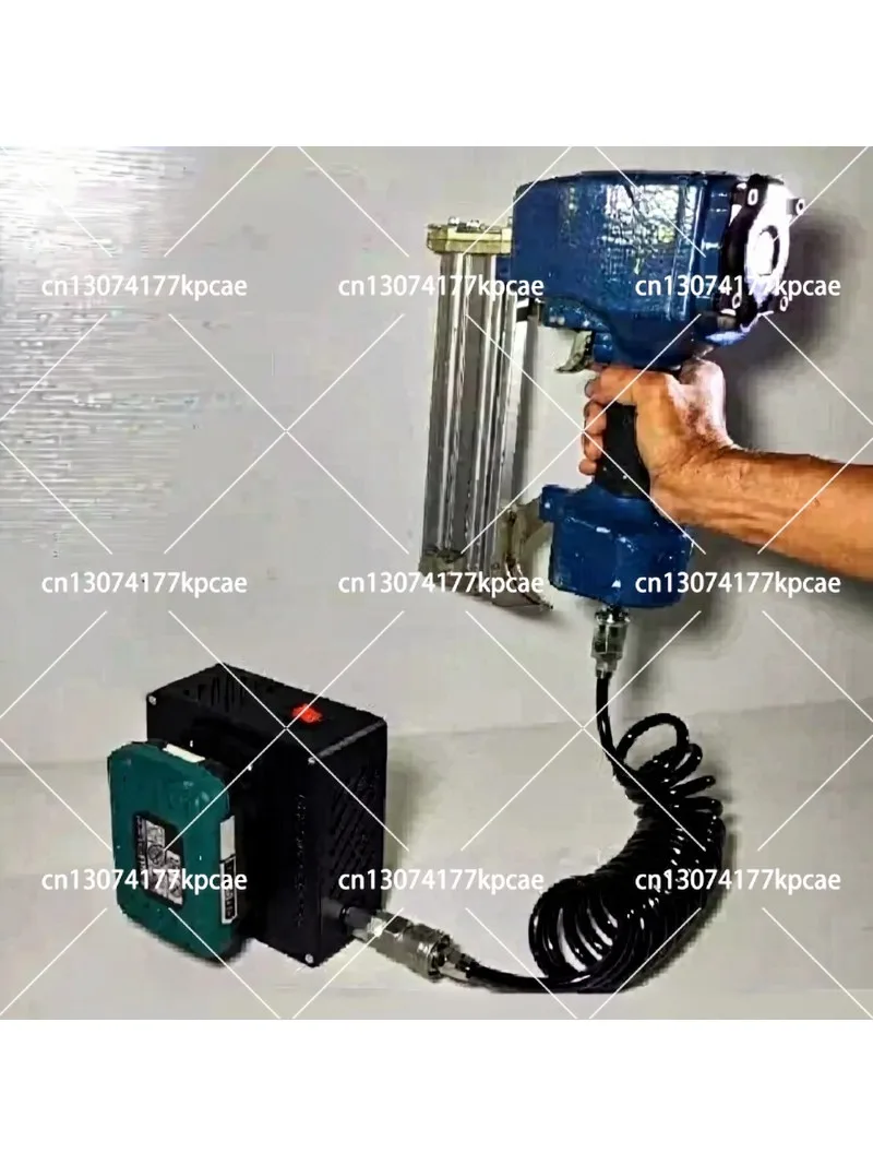 Portable Dual Cylinder Mini Air Compressor, Removable Rechargeable Lithium Battery, Run While Charging Supported