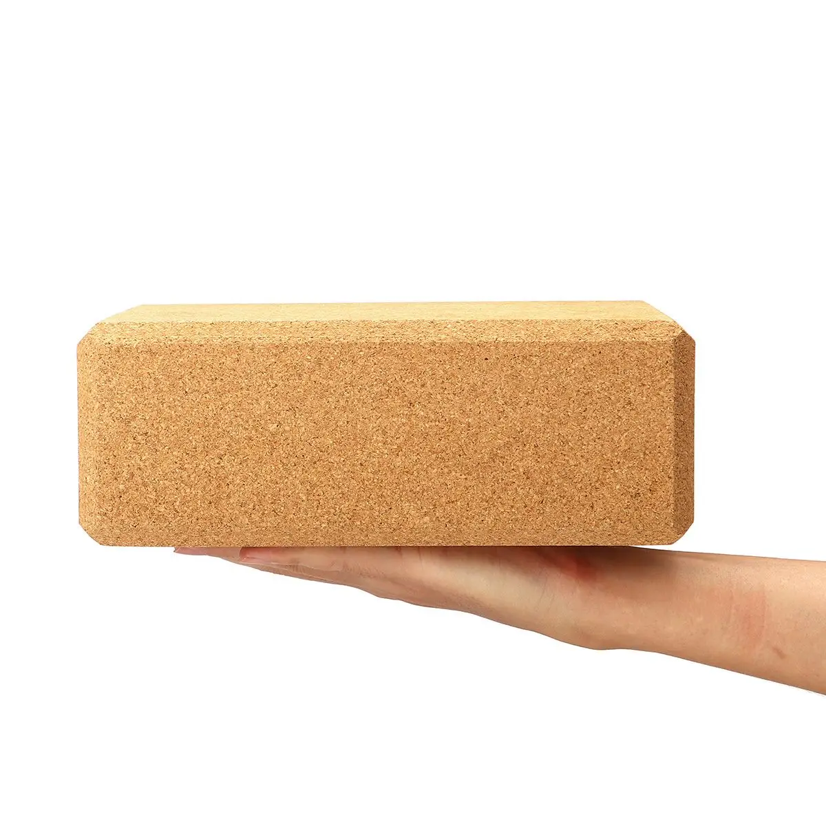 

Customized LOGO Eco-Friendly Black Cork Yoga Bricks Block for Training and Workout