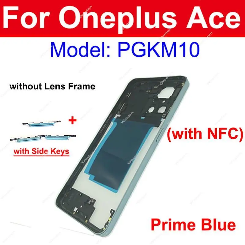 

Middle Housing For OnePlus 1+ Ace Racing ACE Middle Frame Cover Housing Repair Parts