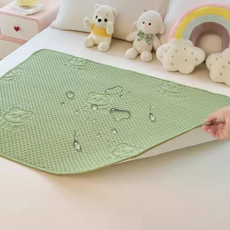 Diaper Changing Pad Changing Mat Covers Washable Waterproof Nappy Newborn Reusable Infant Cotton Urinal Mats , Menstrual Pad
