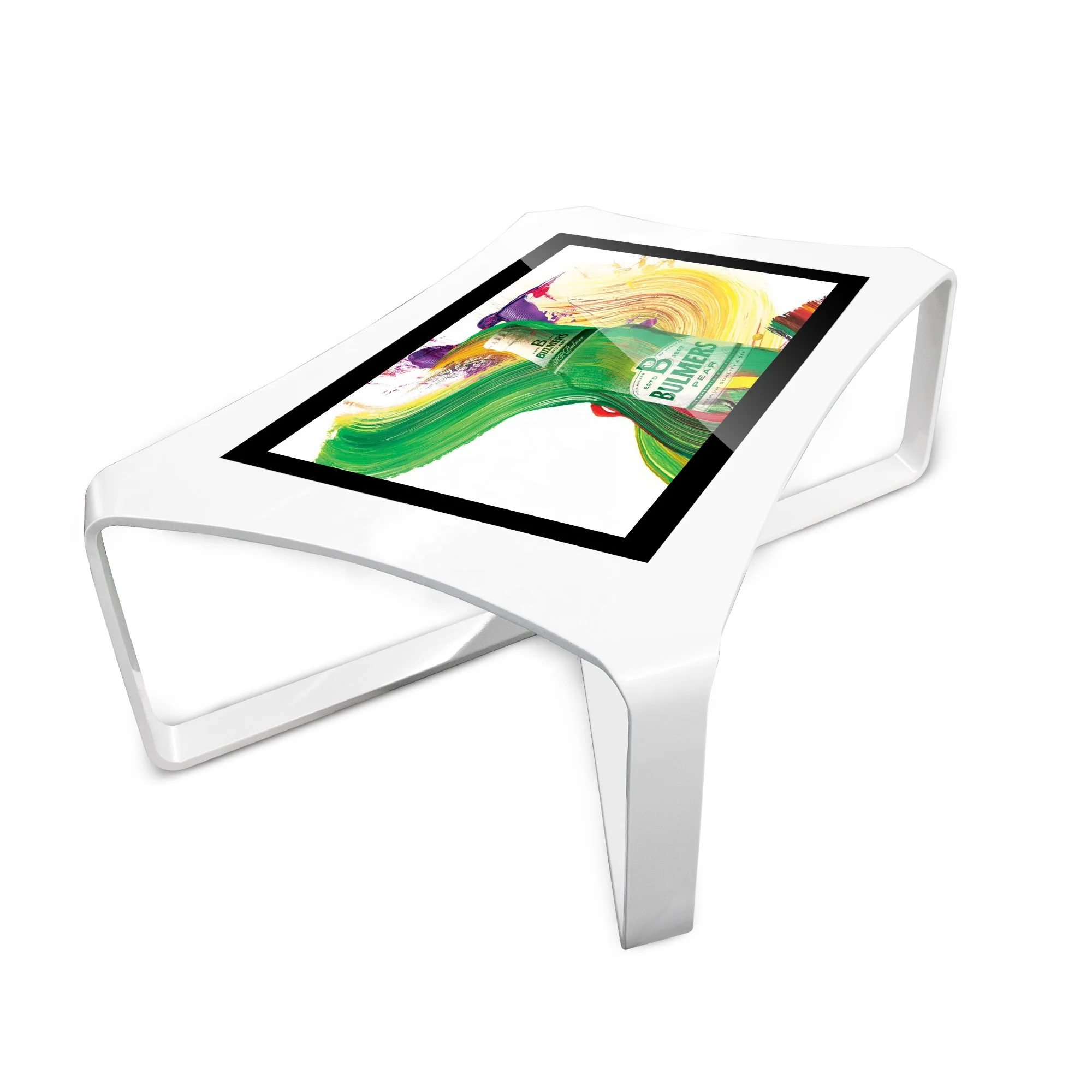 AIYOS 43inch Touch Screen Smart Interactive Coffee Table Ordering Table Interactive Table For Restaurant