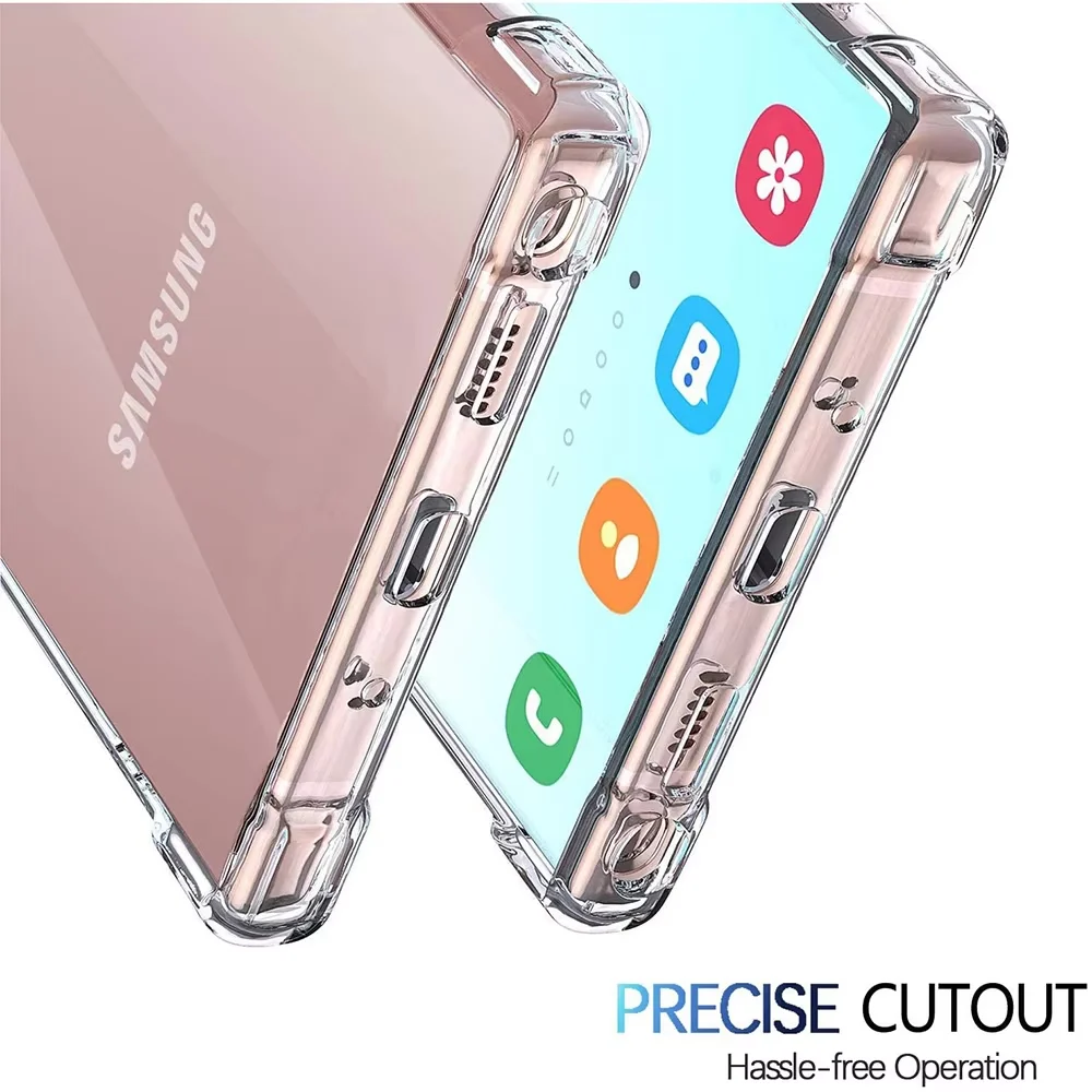 Note20 Shockproof Silicone Phone Case For Samsung Galaxy Note 20 5G Lens Protection Case for Samsung Note 20 Ultra 5G Back Cover