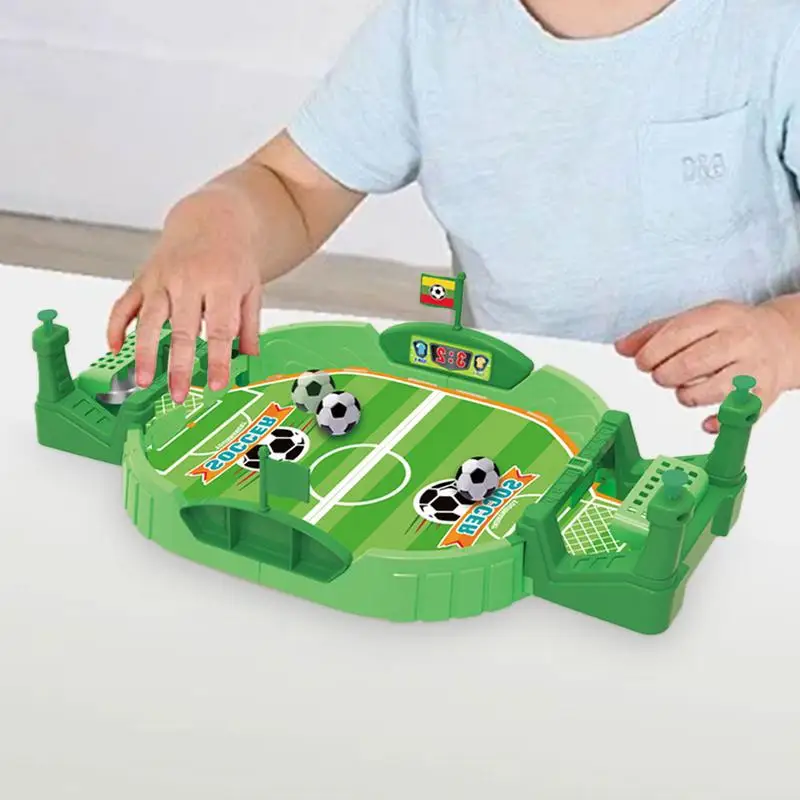 Finger Soccer Board Game Small Soccer Game Set Anti-stress Two-Player Battle Finger Toy For Parent-child Interaction Game