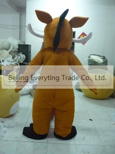 New Adult Hot Sale Foam Brown Cow Fancy Cartoon Mascot Costume Plush Christmas Fancy Dress Halloween Mascot Costume