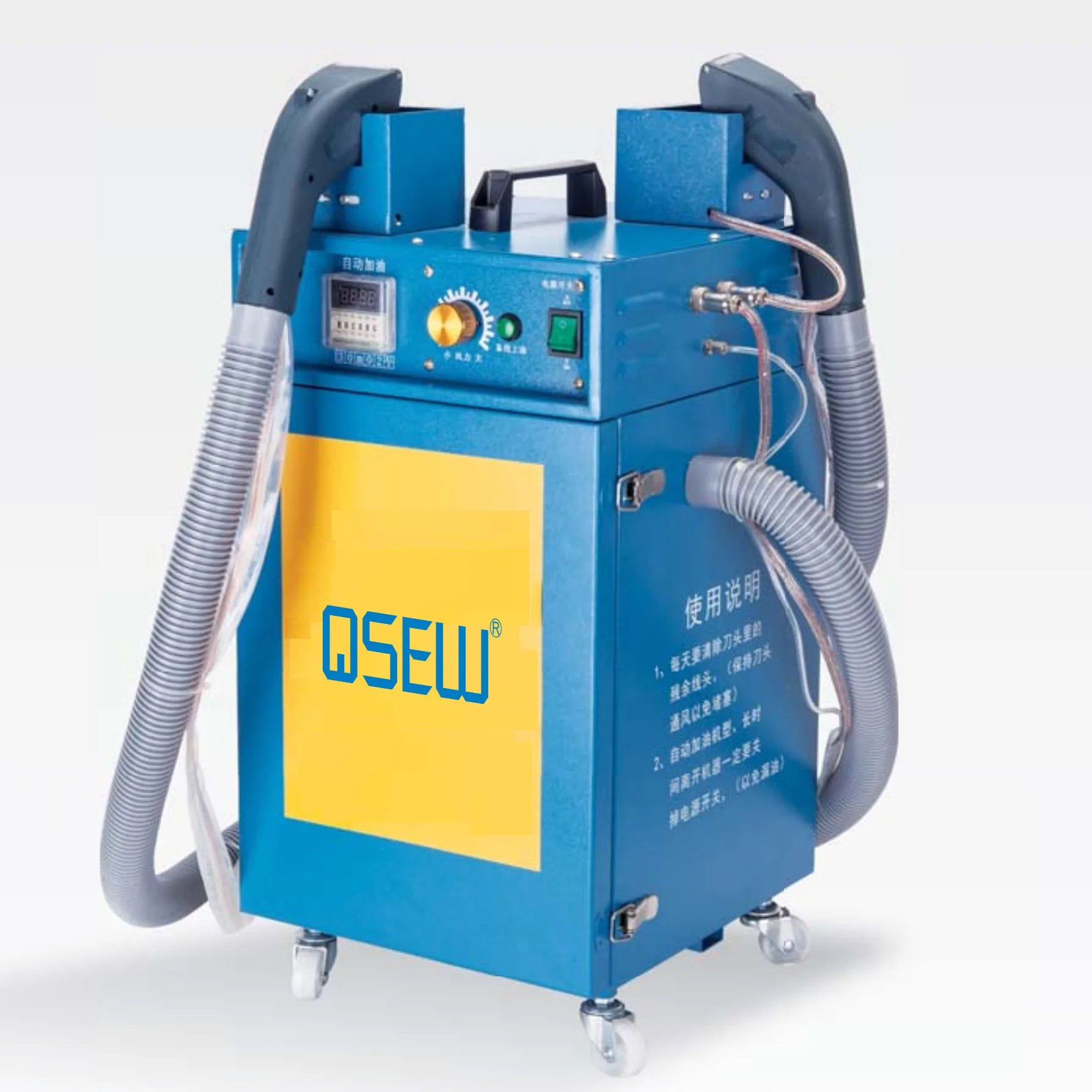 

QS-1977D double head Auto short Thread suction S Cutter Trimmer Thread Trimming Machine automatic thread cutting machine
