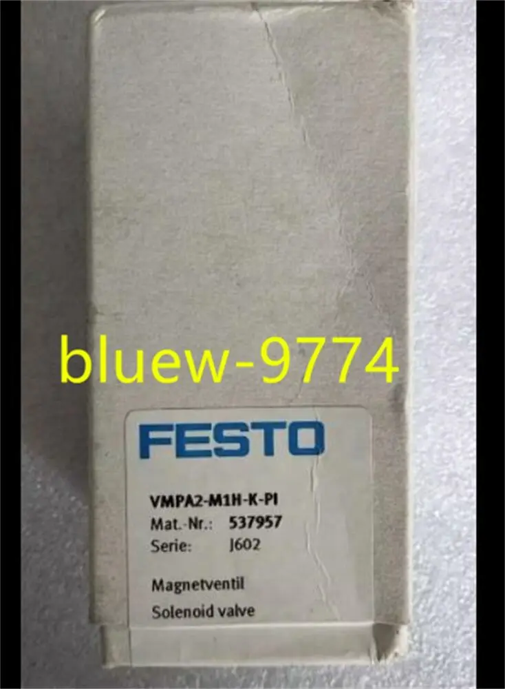 

1PCS NEW IN BOX FESTO VMPA2-M1H-K-PI 537957 Solenoid Valve