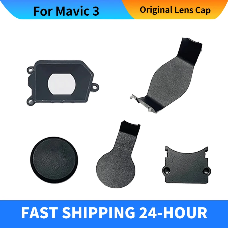 Novo Conjunto de Peças de Reparo para Gimbal: Tampa do Motor, Capa do Braço e Tampa da Lente para Acessórios Mavic 3