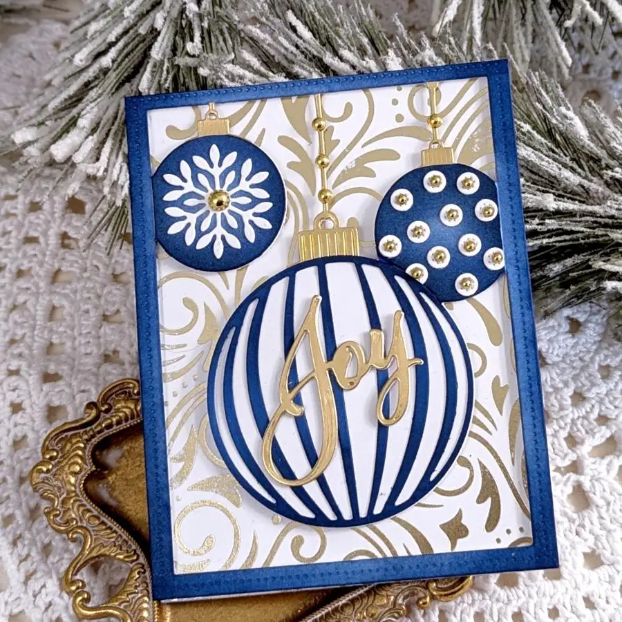 

November Reflections: Isaiah 40 Die Sentiments Christmas Holiday Tag Elegant Ornament Snowman Dies Stamps DIY Card Scrapbooking