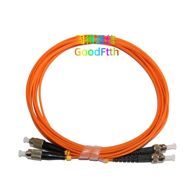 Patch Cord FC-ST ST-FC 62.5/125 OM1 Duplex Cable Jumper GoodFtth