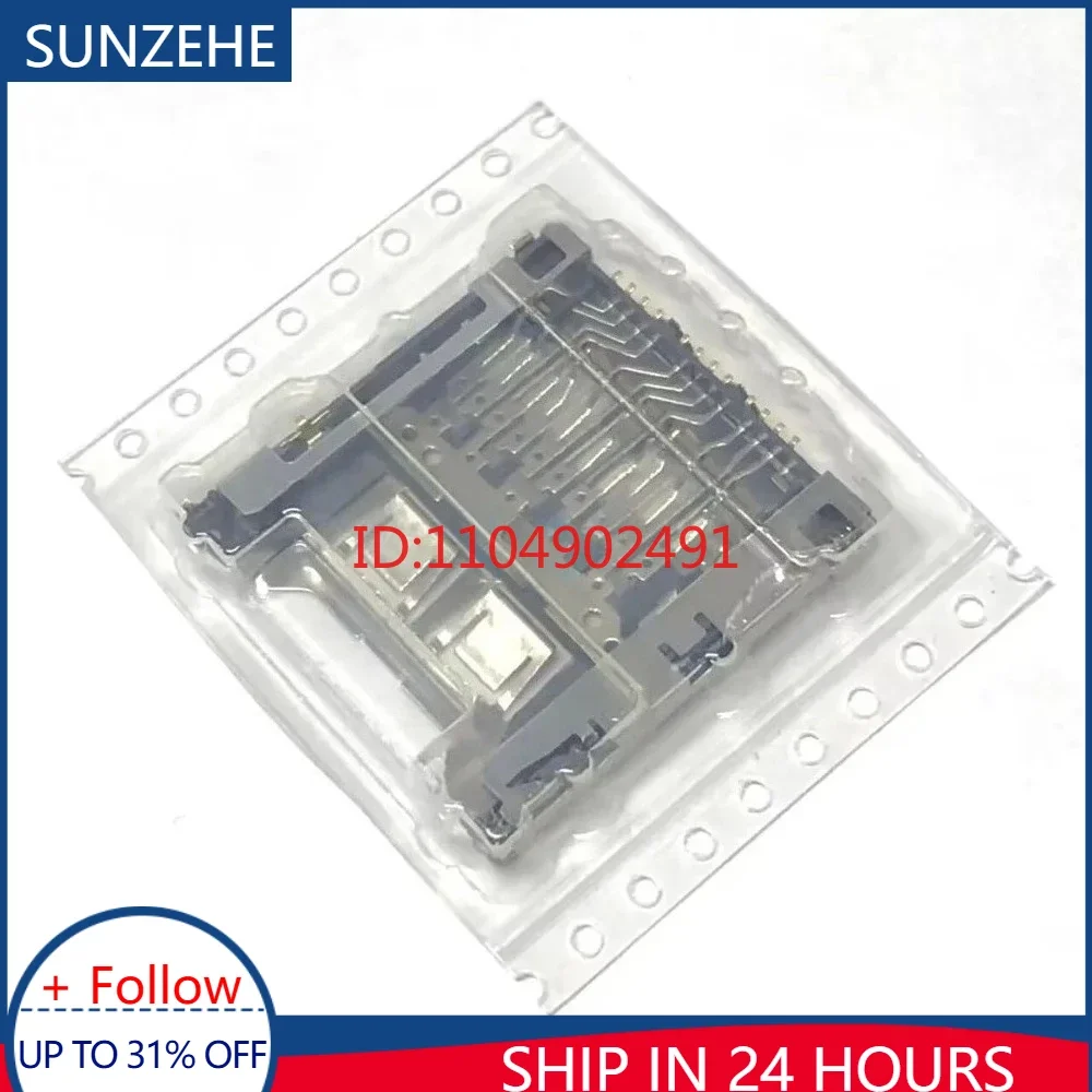 New Original SD Memory Card Slot for Nikon D3400 SLR Camera Repair Part