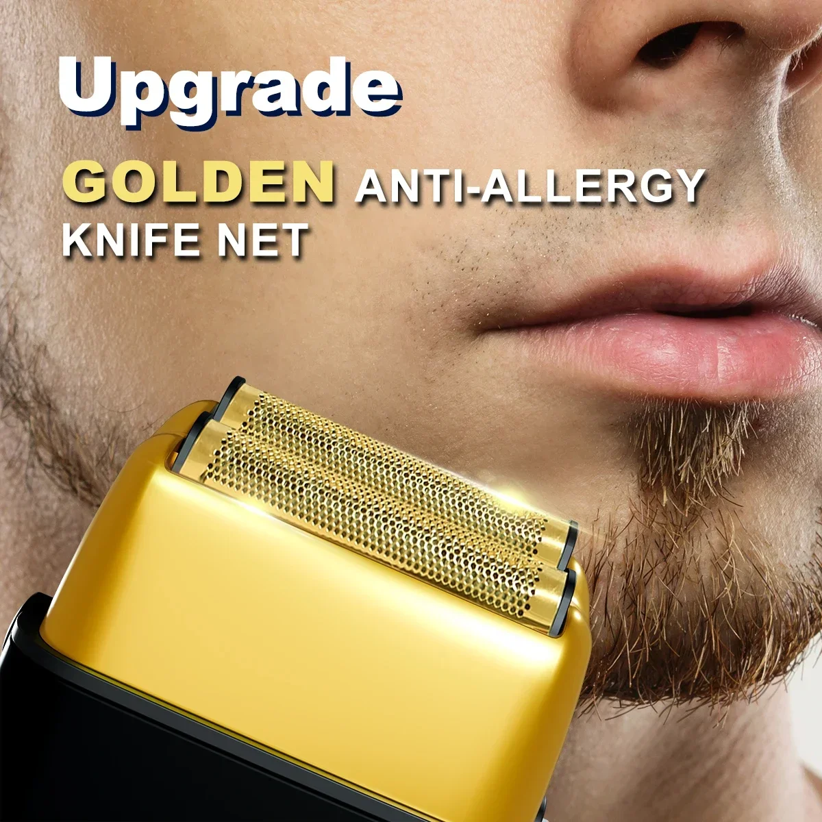 ROSYOUS RS620 Professional Barber Shaver Double Foil 10000RPM USB Interface 800mAh Hair Clipper Men's Electric Beard