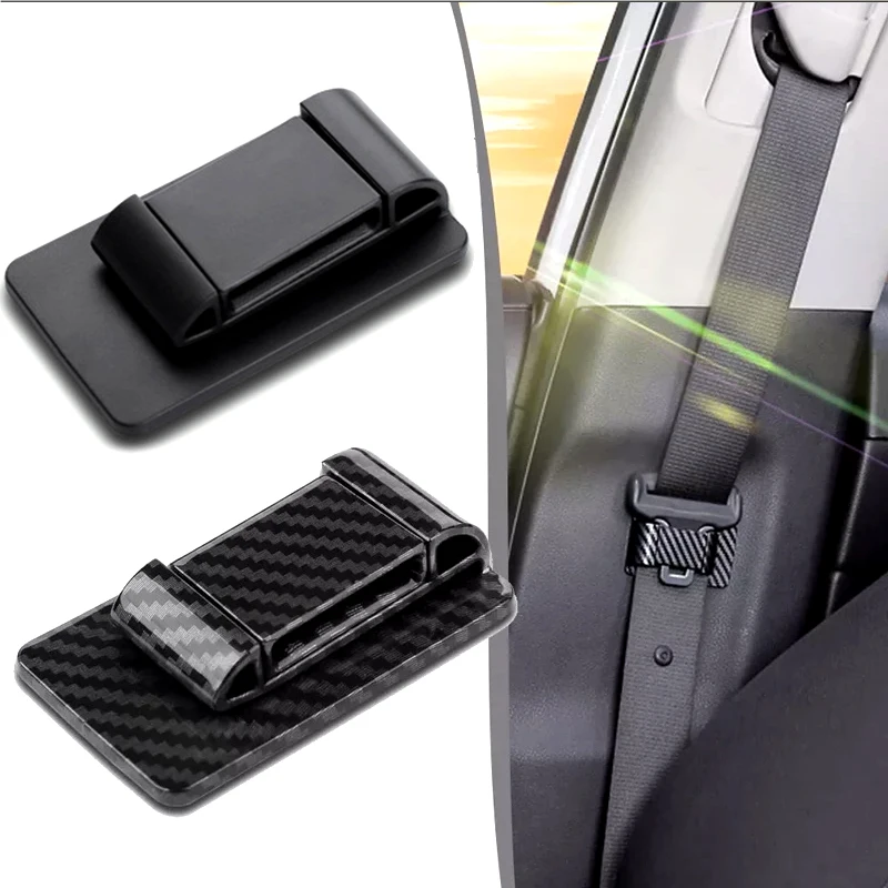 

Universal Car Seat Belt Limiter Buckle Non-slip Stopper Fixed Clip Auto Seat Belt Holder Stabilizer Fastener Adjustable Clip