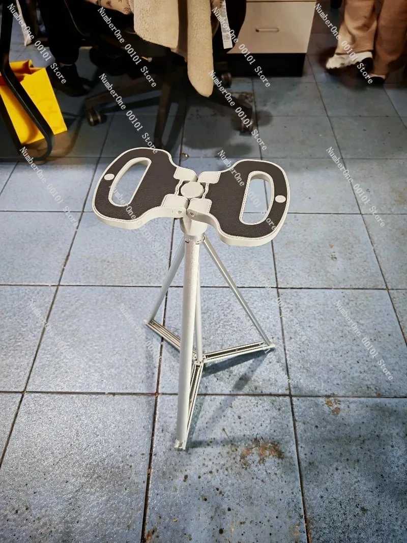 Multifunctional hiking poles Outdoor folding aluminum alloy crutches Elderly hiking multifunctional crutches