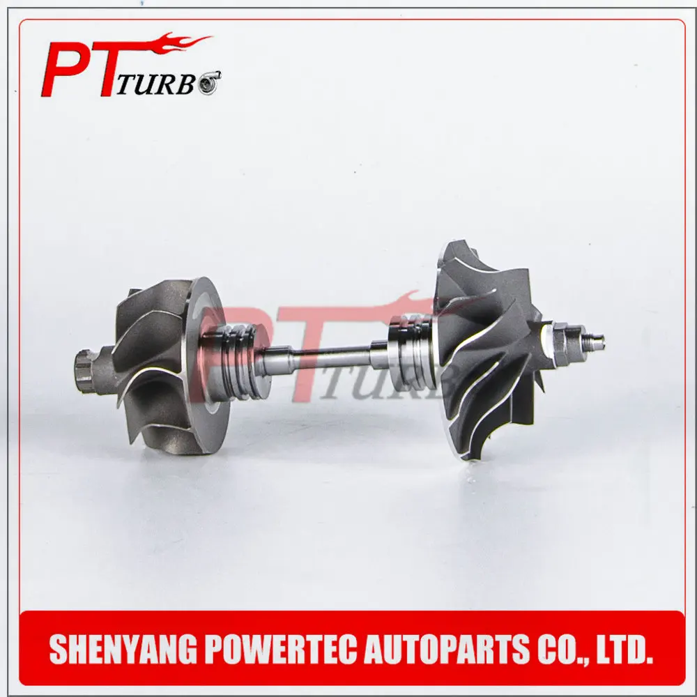 Turbocharger Shaft And Wheel For VW Golf VI Jetta V Passat B6 Polo V 1.6 TDI 77Kw 105HP CAYC 775517-0002 03L253016TV Turbine